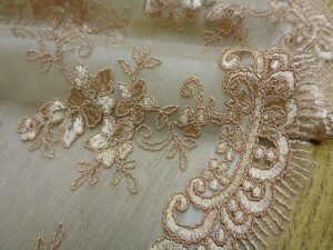 Lace and embroidered fabrics
